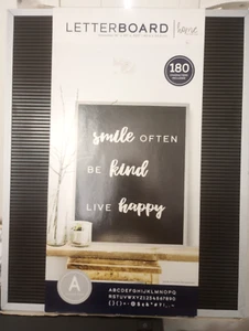 Letter Board 180 Characters Alphabet Numbers Sign New In Box - Picture 1 of 5
