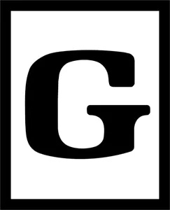 Rated G Symbol 1 Color Window Wall Vinyl Decal Sticker - Picture 1 of 5