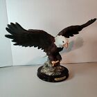 12"-Wingspan American Bald Eagle - Natelia Collection *Missing Talons, see pics*