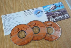 Microsoft Flight Simulator 2002 Profess.Edition 3x CD-Rom Software En -Mint 2001 - Picture 1 of 15