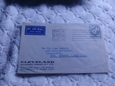 NUEVO SUR DE GALES-(-1960-)-SYDNEY,AUSTRALIA.-CUBIERTA-A-OHIO.OLYMPIC, EE. UU.-# 59 Foto 1 de 2