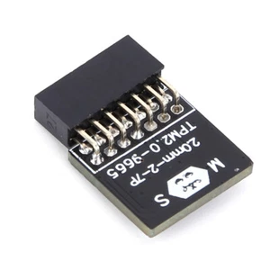 TPM 2.0-Verschlüsselungsprozessor-LPC-Schnittstelle für ASUS/MSI/ASRock (14Pin f - Afbeelding 1 van 12