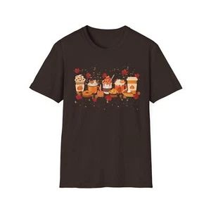 Fall Coffee Shirt, women's fall shirt - Picture 1 of 57