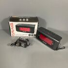Timex AM FM Dual Alarm Clock Radio with Battery Backup Electric Powered Black
