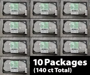 10 Pkgs Versiert Bodenständig Wiederverwendbare Wattepads (je 14 Zoll = 140 Pads Insgesamt) - Bild 1 von 6