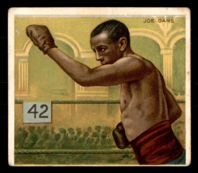 1910 T218 Champions Boxing #38 Joe Gans (Boxer) VG *e4 - Image 1 of 2