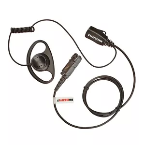 Motorola DP2400, DP2600, DP3441 D Form Ohrhörer mit PTT Mikrofon - Bild 1 von 6