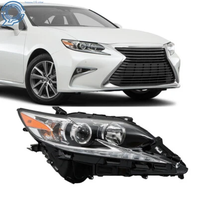 Headlight For Lexus ES350 ES300H 2016-2018 Halogen LED DRL Projector Right Side Foto 1 de 4