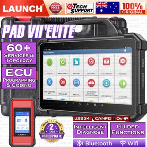 LAUNCH X431 PAD 7 PAD VII ELITE Car+Truck Heavy Duty 24V Diagnostic Scanner Tool - Picture 1 of 16
