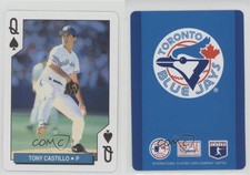 1994 Bicycle Toronto Blue Jays Playing Cards Box Set Tony Castillo #QS