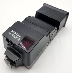 Pentax Flash AF-400 FTZ / Pentax AF 400FTZ flash attacco a slitta non testato venditore USA - Foto 1 di 8