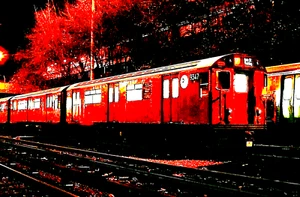 ORIGINAL KODACHROME SLIDE SUBWAY R-36 #9347/46 CONCOURSE YARD NOVEMBER 20, 2002 - Picture 1 of 1