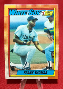 1990 Topps ⚾ Baseball FRANK THOMAS #414 💥RC💥 White Sox 🏆HOF'14