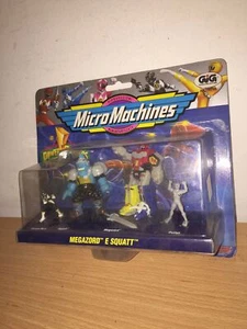 Galoob Micro Machines Power Rangers MEGAZORD vs SQUATT MOC, 1994 - Picture 1 of 3