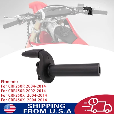 Conjunto de tubo de acelerador para moto de cross para CRF250R CRF450X 2004-2014 CRF450R 2002-2014 Foto 1 de 4