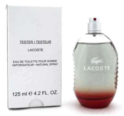 Lacoste Style in Play RED Hombres 4.2 OZ 125 ml Eau De Toilette Spray Igual que la Foto Foto 1 de 4