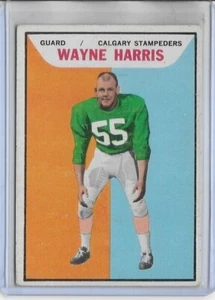 Wayne Harris Calgary Stampeders 1965 Topps CFL #21 - Picture 1 of 2