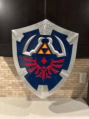 Accesorios de cosplay Legend of Zelda: Link's Blue Shield, Hylian Shield Foto 1 de 2