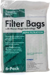 MicroAllergen Plus Sacs Filtrants HEPA Pack de 6 | Pièce #204814 | Compatible avec F... - Photo 1/7