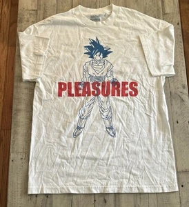 Camiseta CHINATOWN PLEASURES ANIME Blanca Talla Grande - Imagen 1 de 8