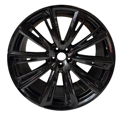 Audi Original Q8 4M 23 Zoll Alufelge Audi Sport Schwarz 10Jx23 ET15, 4M8601025AT - Bild 1 von 4