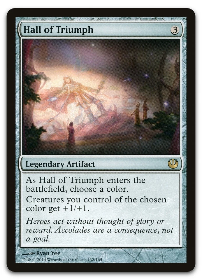 Hall of Triumph #162 (LP) Journey Into Nyx JOU Magic MTG - Image 1 of 1