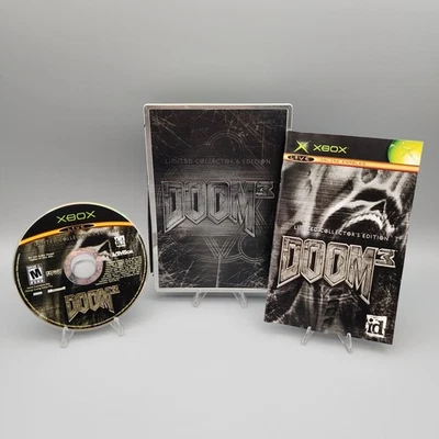 Steelbook Doom 3 Microsoft Xbox Original con Manual y Disco PROBADO Foto 1 de 4