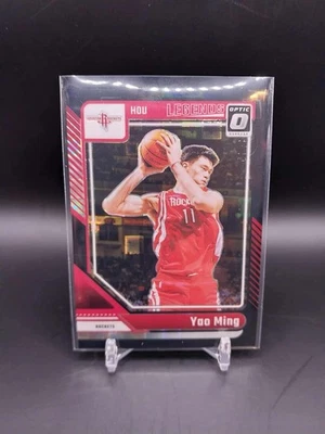 2025 Donruss Optic Yao Ming #226 Black Pandora /15 Rockets HOF A24 - Image 1 of 2