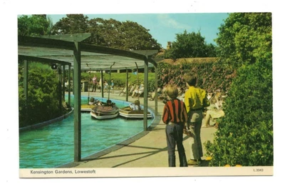Kensington Gardens, Lowestoft, Suffolk, Postcard. - Image 1 of 2