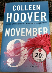 ~"NOVEMBER 9"~A NOVEL BY COLLEEN HOOVER~PAPERBACK~BREATHTAKING~BEAUTIFUL STORY!~ - Picture 1 of 5