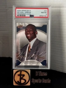 Michael Jordan 2009 Upper Deck #47 Prominent Cuts PSA 8 casi nuevo-como nuevo A1038 - Imagen 1 de 3