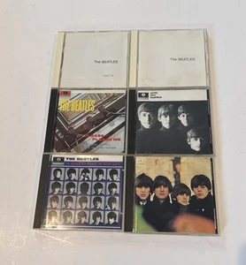 The Beatles Lot Of 6 CDs Meet The Beatles Please Please Me Hard Days Night - Picture 1 of 4
