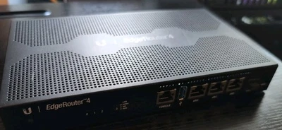 Ubiquiti EdgeRouter 4 (ER-4) Router W/ AC Power Cord - Image 1 of 2