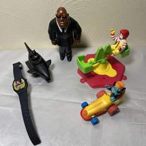 McDonald’s happy meal toys vintage 1990s Batman Ronald Huckleberry Cobra Bubbles - Picture 1 of 7