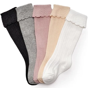 Toddler Knee High, Neutral Pastels, 5 pair, 1-3 Years Old - Picture 1 of 6