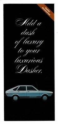 Folleto folleto accesorios Volkswagen Dasher 1976 Foto 1 de 3