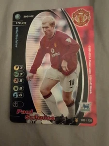 2001-02 Wizards of the Coast Football Champions Premier League Paul Scholes - Bild 1 von 2