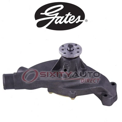 Gates Engine Water Pump for 1968-1972 Chevrolet K30 Pickup 6.6L 6.5L V8 - ud Foto 1 de 4