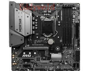 For MSI MAG B365M MORTAR motherboard LGA1151 DDR4 64G DP+HDMI+DVI M-ATX Tested - Afbeelding 1 van 4