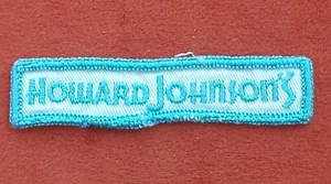 Vintage Howard Johnson’s Hotel Motor Lodge gestickter Aufnäher - Bild 1 von 2