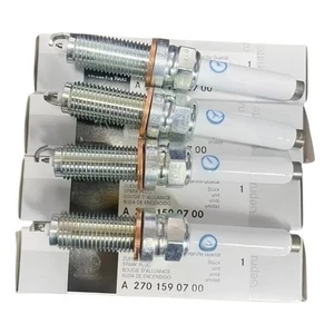 4PCS 2701590700 Spark Plugs Fits for C300 CLA250 E300 GLA20 SLC300 2.0L - Picture 1 of 7