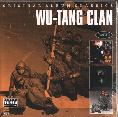 Wu Tang Clan Original Album Classics triple CD Europe Sony 2014 3CD, 3 album set - Image 1 of 2
