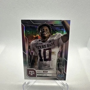 Texas A&M Marcel Reed SP IV 2025 VARIACIÓN DE IMAGEN BOWMAN U UNIVERSIDAD CROMO SP10 - Imagen 1 de 7