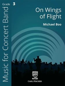 On Wings of Flight Score and parts wind band (intermediate) Boo Carl Fischer Mus - Picture 1 of 1