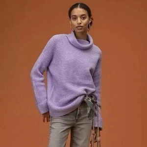 Pilcro Small Cowl Neck Oversized Sweater Anthropologie - Picture 1 of 4