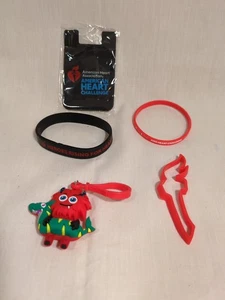Banks American Heart Association Keychain Kids Heart Challenge - Picture 1 of 3