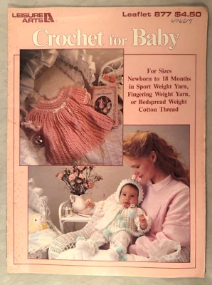 Crochet for Baby - Leisure Arts 877 - 5 Projects - Image 1 of 2