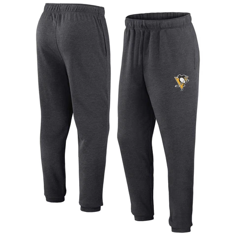 Men's Fanatics Branded Heather Charcoal Pittsburgh Penguins Form Tracking Cover