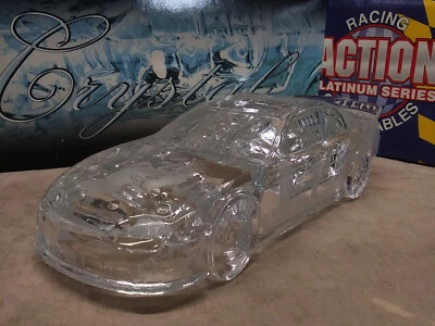 Carro de cristal vintage NASCAR #1 Dale Earnhardt Jr Coca-Cola urso polar 1998 - Imagem 1 de 4