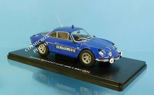 Voiture de Gendarmerie RENAULT ALPINE A 110 1600S BRI auto grand modèle 1/24ème - Imagen 1 de 6
